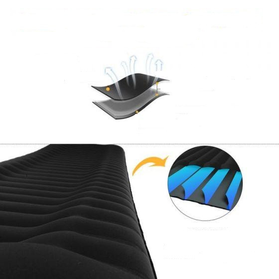 Надувний килимок KingCamp DELUEX COMFORT (KM1904) BLACK 