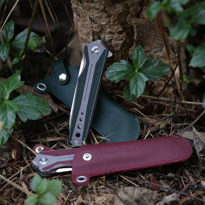 Чохол шкіряний для Roxon К1, зелений 