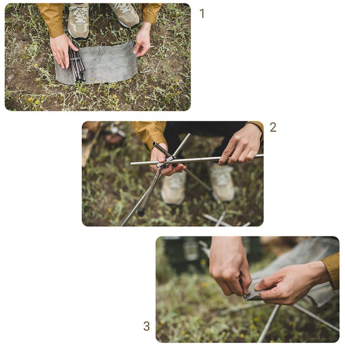 Чаша для багаття Naturehike NH20SK001 20CJ складана 