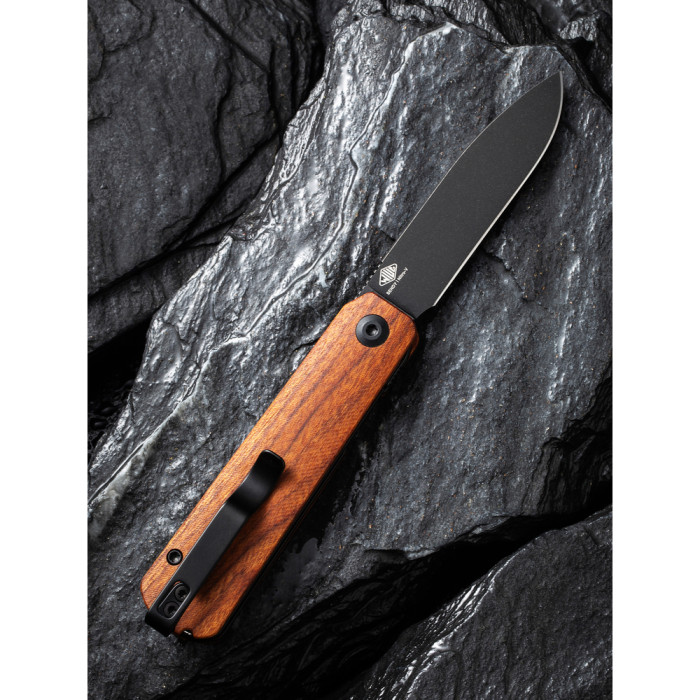 Ніж складаний Civivi Sendy Guibourtia Wood C21004A-2 