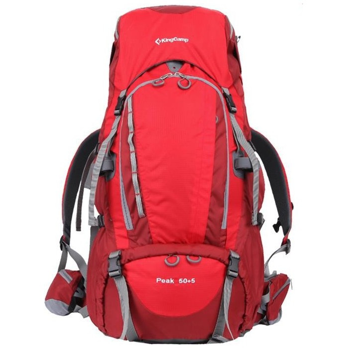 Рюкзак KingCamp Peak 50 + 5(KB3249), Red 
