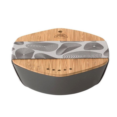 Набір пластикового посуду Robens Leaf Meal Kit Anthracite