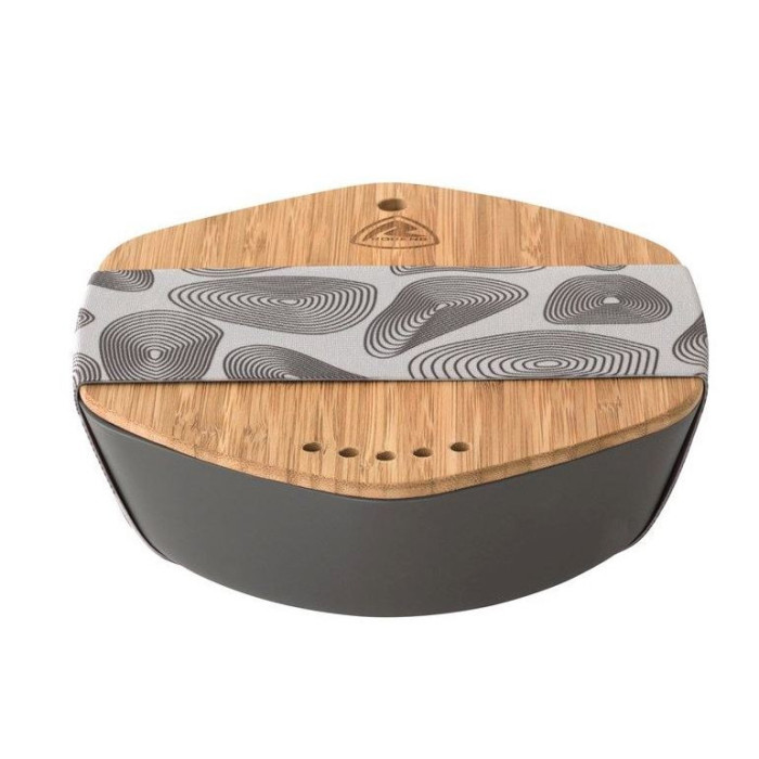 Набір пластикового посуду Robens Leaf Meal Kit Anthracite 