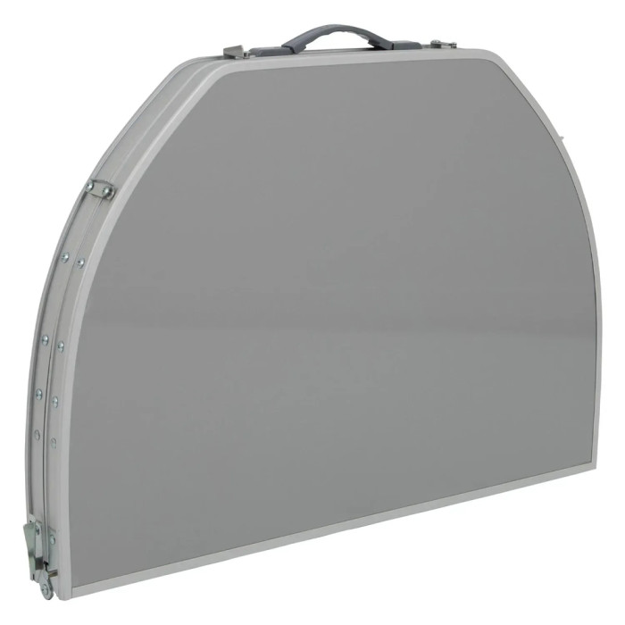 Стіл Bo-Camp Premium Oval 100x70 cm Grey (1404424) 