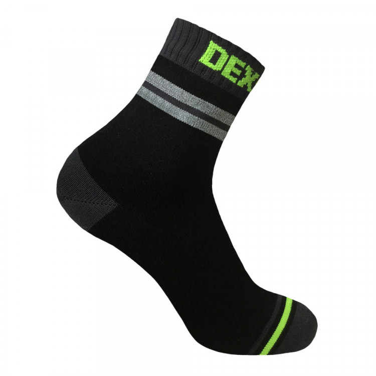 Водонепроникні шкарпетки DexShell Pro visibility Cycling, DS648GRY, S 