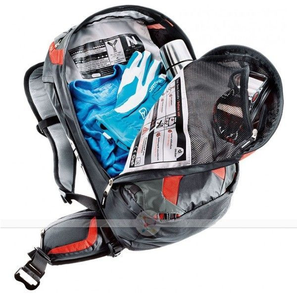 Рюкзак Deuter On Top ABS 20 колір 7251 black-kiwi 