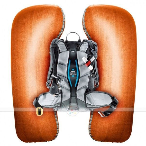 Рюкзак Deuter On Top ABS 20 колір 7251 black-kiwi 