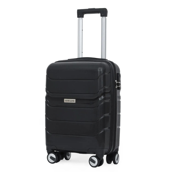Валіза Semi Line 20" (S) Black (T5618-1) 