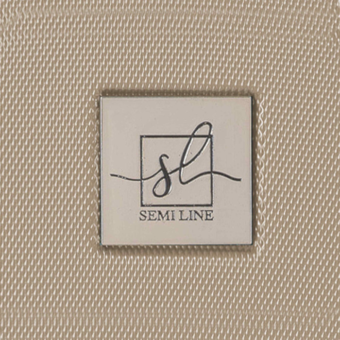 Бьюті-кейс Semi Line 5L Champagne/Black (T5674-1) 