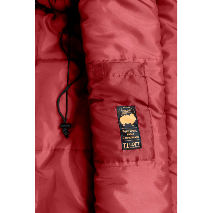 Спальник Turbat Vogen Winter terracotta/turquoise - 185 см - терракотовий/бірюзовий 