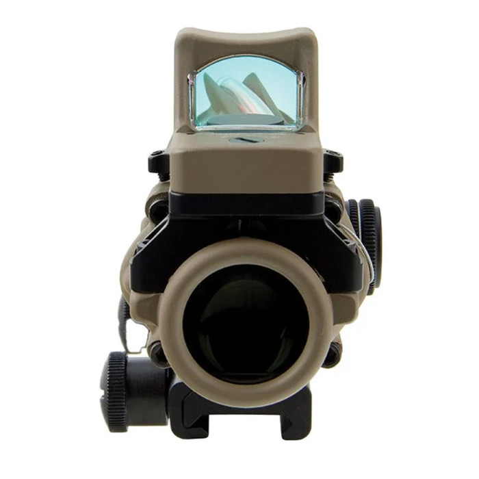 Комплект Trijicon приціл оптичний ACOG 4x32 BAC і приціл коліматорний RMR 3.25 МОА FDE 