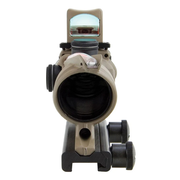 Комплект Trijicon приціл оптичний ACOG 4x32 BAC і приціл коліматорний RMR 3.25 МОА FDE 
