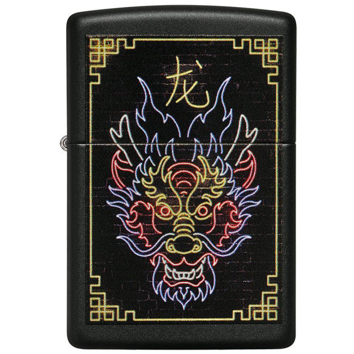 Запальничка Zippo 218 Neon Dragon Design (49396) 