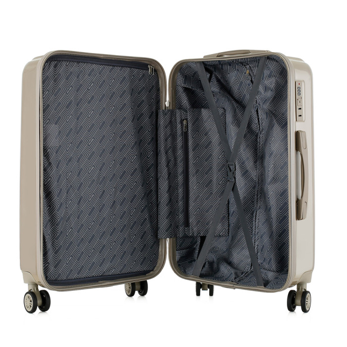 Валіза Semi Line 24" (M) Gold (T5954-2)