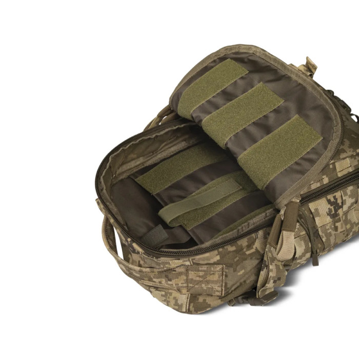 Тактичний рюкзак Ukrarmor DM20 на 20 л. Cordura 1000D. Кріплення Molle Піксель 