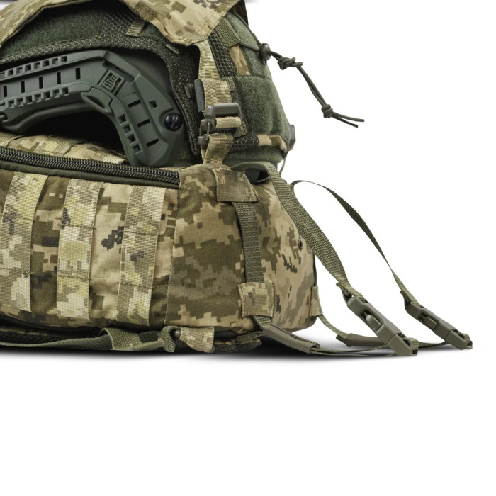 Тактичний рюкзак Ukrarmor DM20 на 20 л. Cordura 1000D. Кріплення Molle Піксель 