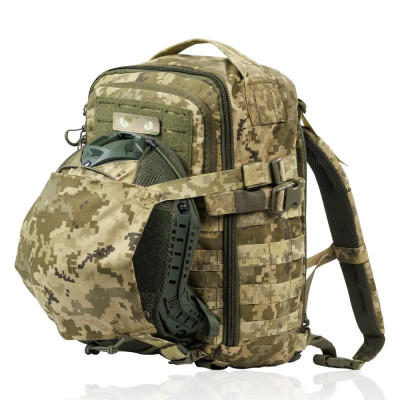 Тактичний рюкзак Ukrarmor DM20 на 20 л. Cordura 1000D. Кріплення Molle Піксель