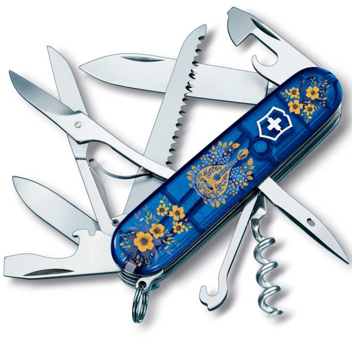 Складаний ніж Victorinox HUNTSMAN UKRAINE Українські мотиви 1.3713.T2.T1370u 
