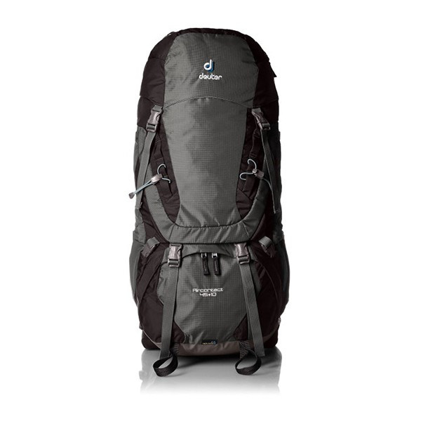 Рюкзак Deuter Aircontact, 45 + 10 л, granite-black 