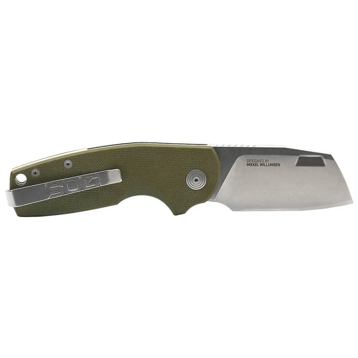 Ніж Stout SJ Cleaver/OD Green/Stonewash (SOG 16-03-06-57) 