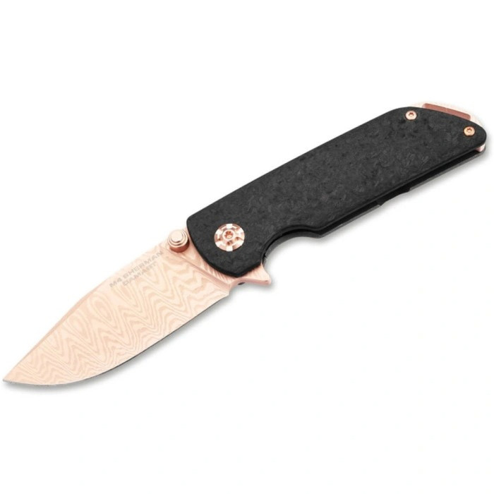 Ніж Boker M4 Sherman Damast Rose Gold 