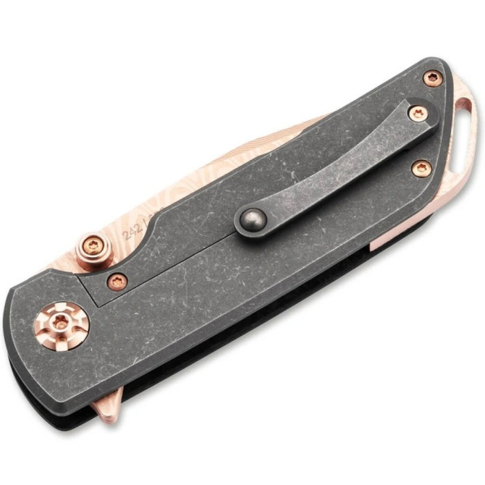 Ніж Boker M4 Sherman Damast Rose Gold 