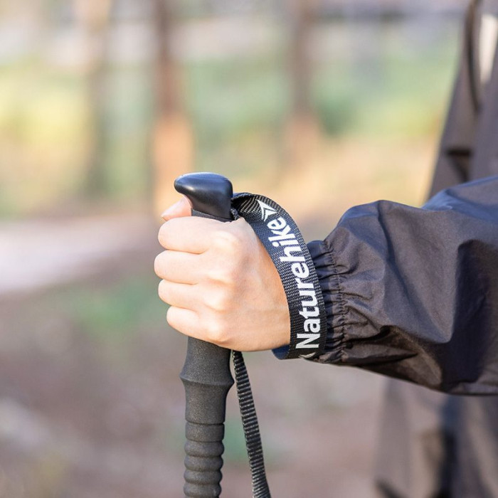 Трекінгова палиця 3-сек. Naturehike Men ST 01 6061 AL NH17D001-Z, алюміній, золотиста 
