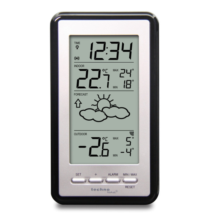 Метеостанція Technoline WS9130 IT Silver/Black (WS9130) 