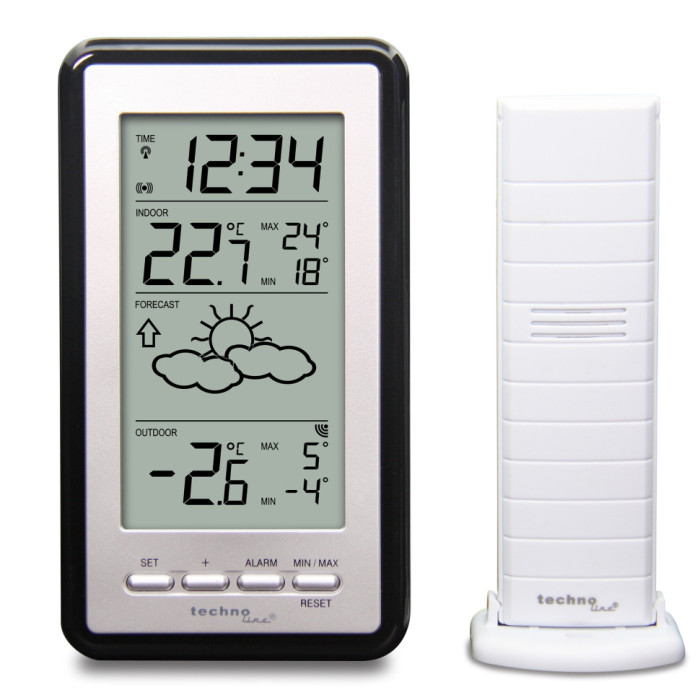 Метеостанція Technoline WS9130 IT Silver/Black (WS9130) 