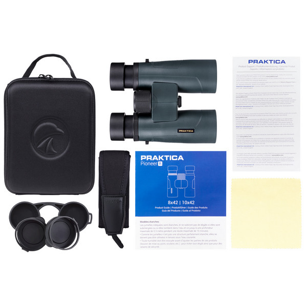 Бінокль Praktica Pioneer R 8x42 WP Blue 