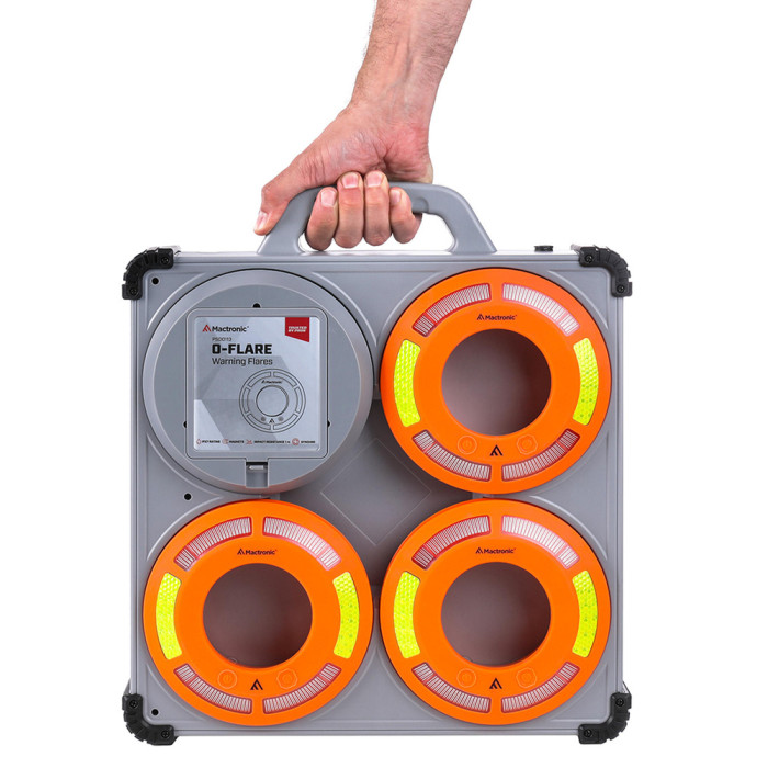 Комплект ліхтарів професійних Mactronic O-Flare (40 Lm) Amber Magnetic Recharg 12/220V (PSD0113)