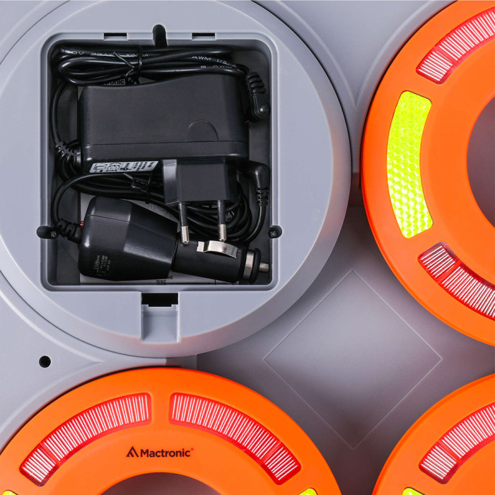 Комплект ліхтарів професійних Mactronic O-Flare (40 Lm) Amber Magnetic Recharg 12/220V (PSD0113)