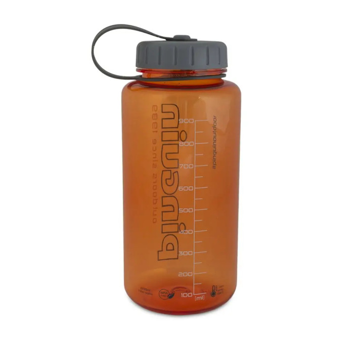 Фляга Pinguin Tritan Fat Bottle 2020 BPA-free, 1,0 L, Orange (PNG 806625) 