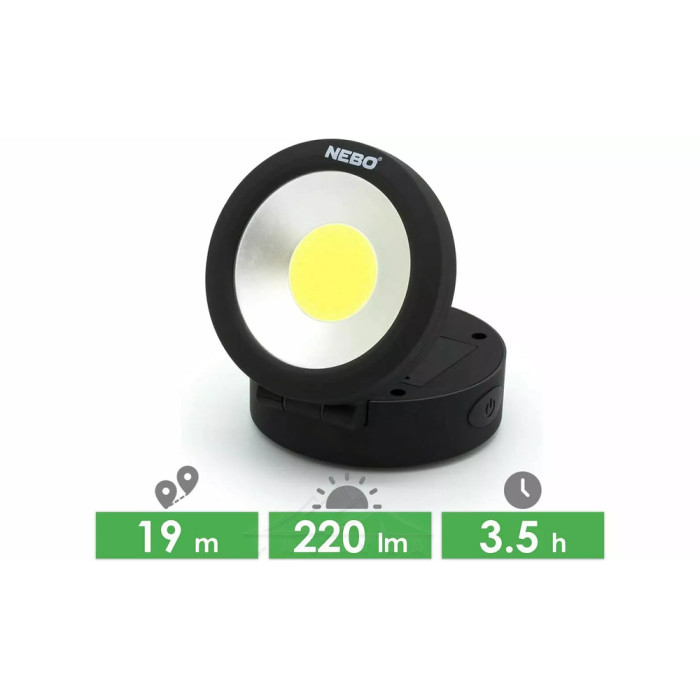 Ліхтар Nebo Angle Light 220 люмен (NB NEB-7007-G) 