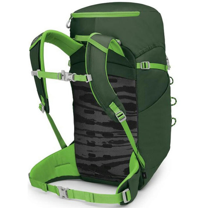 Рюкзак Osprey Jet 28 green canopy/limeline green - O/S - темно-зелений 