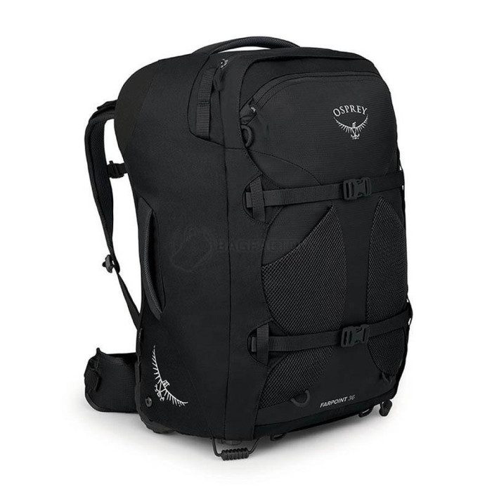 Сумка на колесах Osprey Farpoint Wheeled Travel Pack 36 black - O/S - чорний 