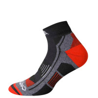 Трекінгові шкарпетки Accapi Trekking Ultralight Crew 999 black/red, 37-39