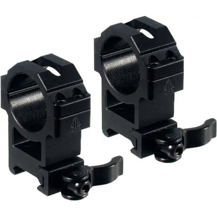 Кільця Leapers UTG MAX STRENGTH QD 30 мм High. Сплав. Weaver 