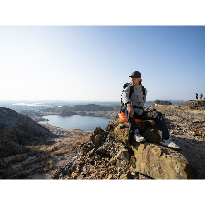 Сидушка надувна Flextail Zero Seat R02, 70 мм, помаранчева 