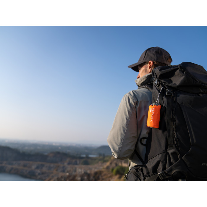 Сидушка надувна Flextail Zero Seat R02, 70 мм, помаранчева 