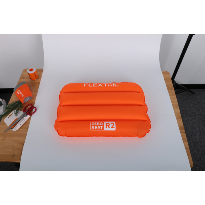 Сидушка надувна Flextail Zero Seat R02, 70 мм, помаранчева 