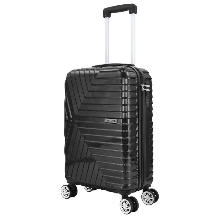 Валіза Semi Line 20" (S) Black (T5765-1) 