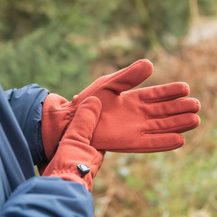 Рукавиці Trekmates Dyce Glove TM-007113 chipotle - L - бордовий 