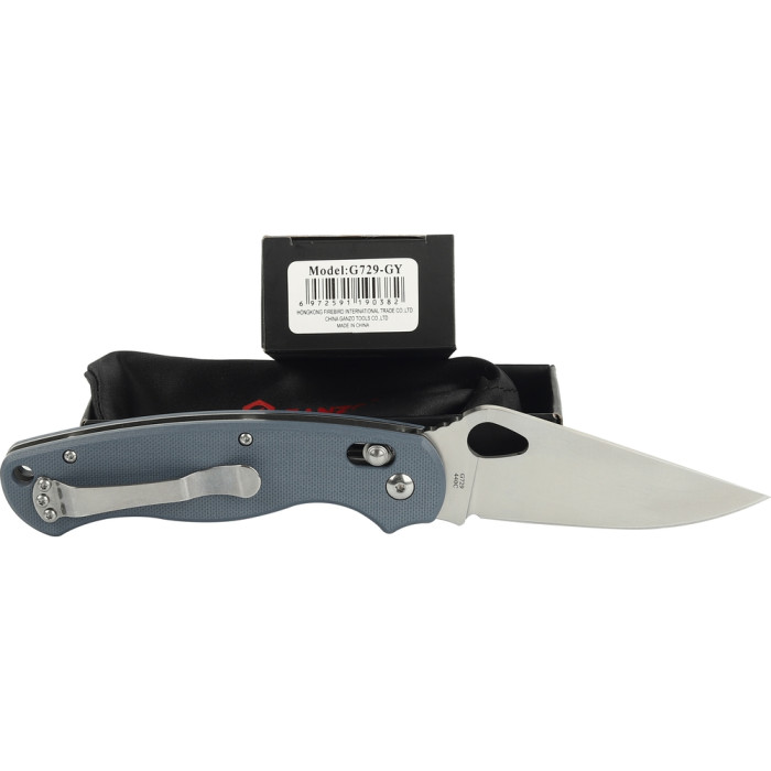 Ніж складаний Ganzo G729-GY сiрий 