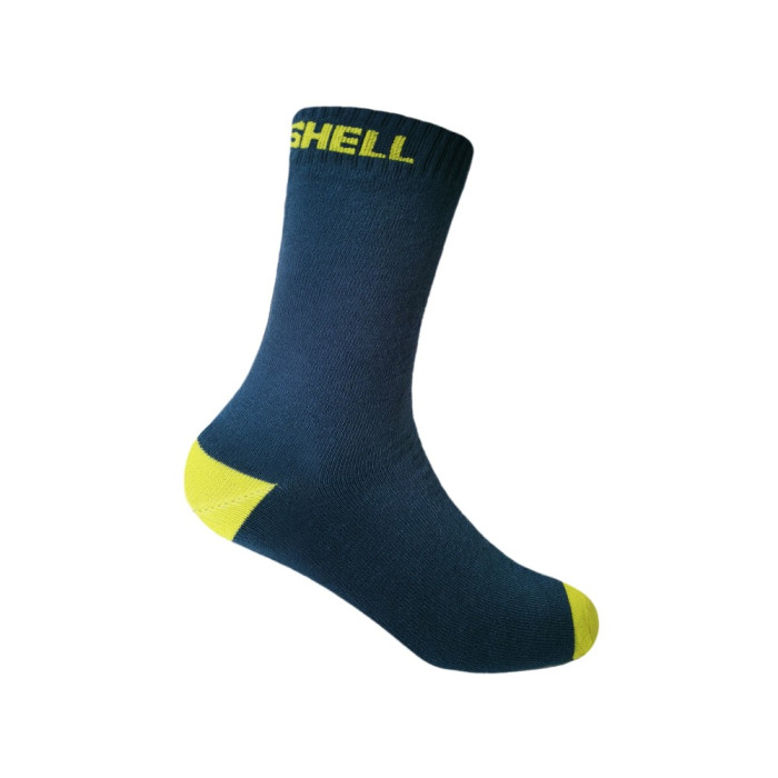 Водонепроникні шкарпетки дитячі DexShell Ultra Thin Children Socks, Синій /Жовтий, M 