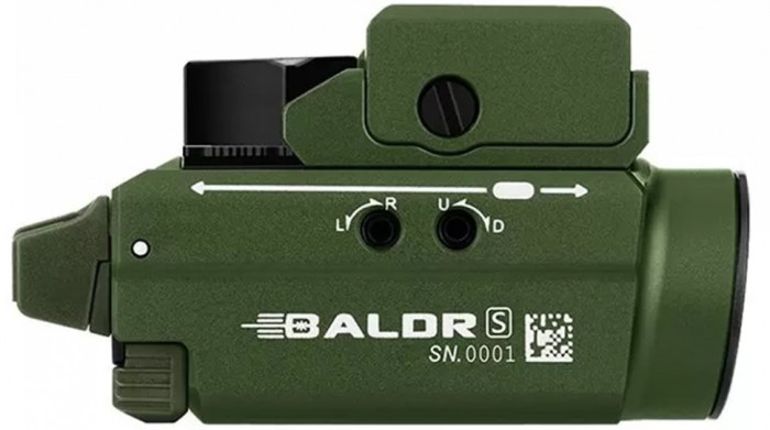 Ліхтар Olight Baldr S, green laser, od green 