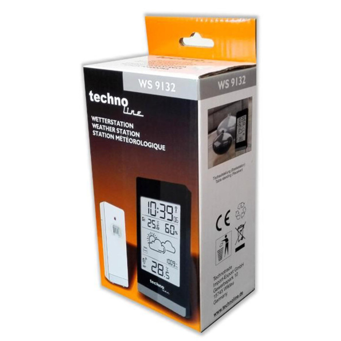 Метеостанція Technoline WS9132 Black (WS9132) 