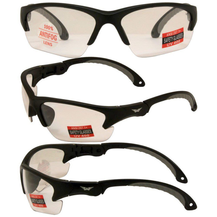 Окуляри Global Vision Klick (clear) прозорі 