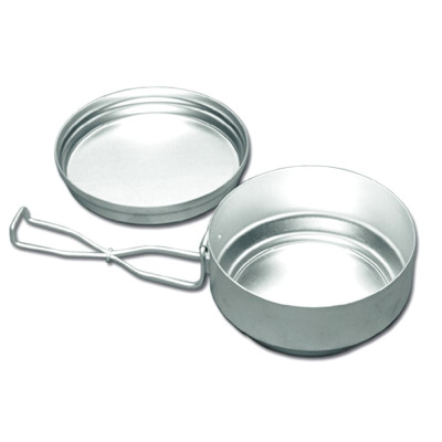 Набір туристичного посуду Alb Forming 610 Two-Piece Mess Tin Set Aluminium