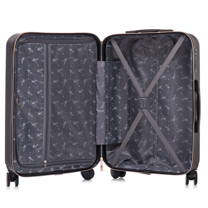 Валіза Semi Line 24" (M) Black (T5722-3)
